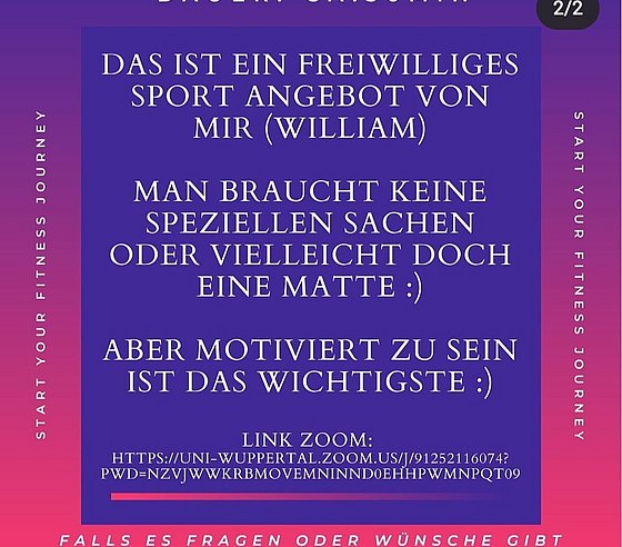 Atelier sport William2