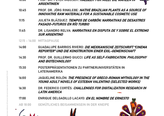 Plakat Lateinamerika-Tag