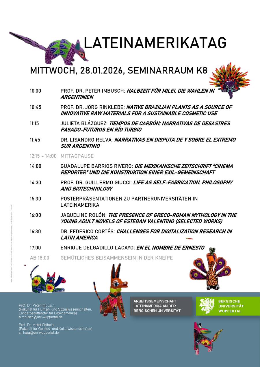 Plakat Lateinamerika-Tag